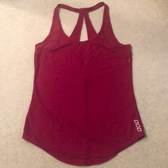 Lorna Jane Tops - Lorna Jane perforated workout tank top EUC